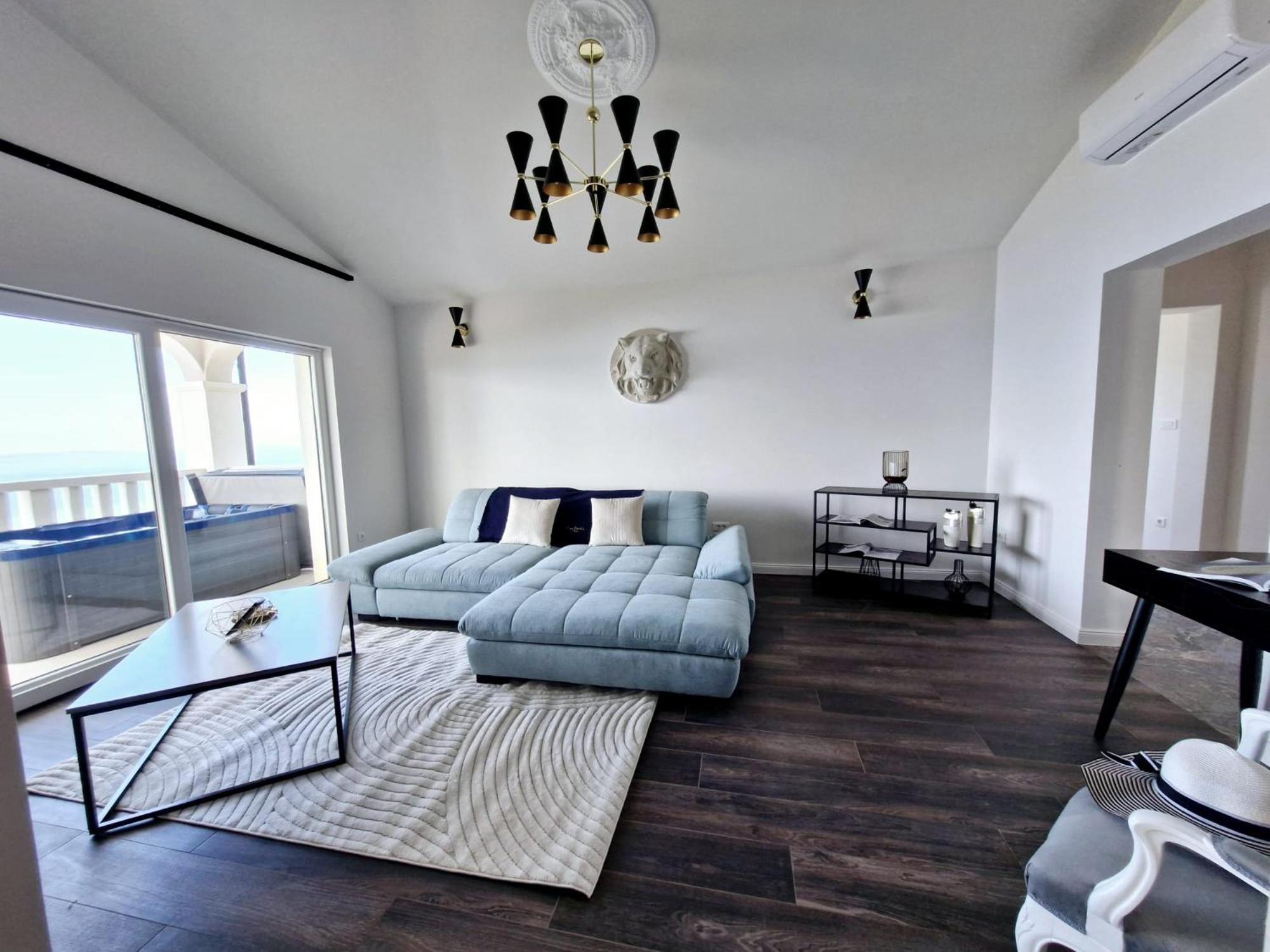 Sea View Luxury Apart Hotel Villa Conte With Swiming Pool And Romantic Spa Podstrana Eksteriør billede
